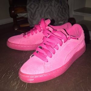 Pink Suede Puma